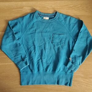 Champion Todd Snyder Single V Pullover Crewneck Sweatshirt Size XS X Small Blue
